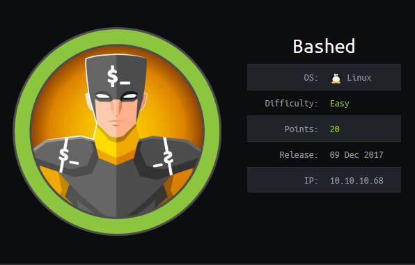 Bashed-Hack The Box