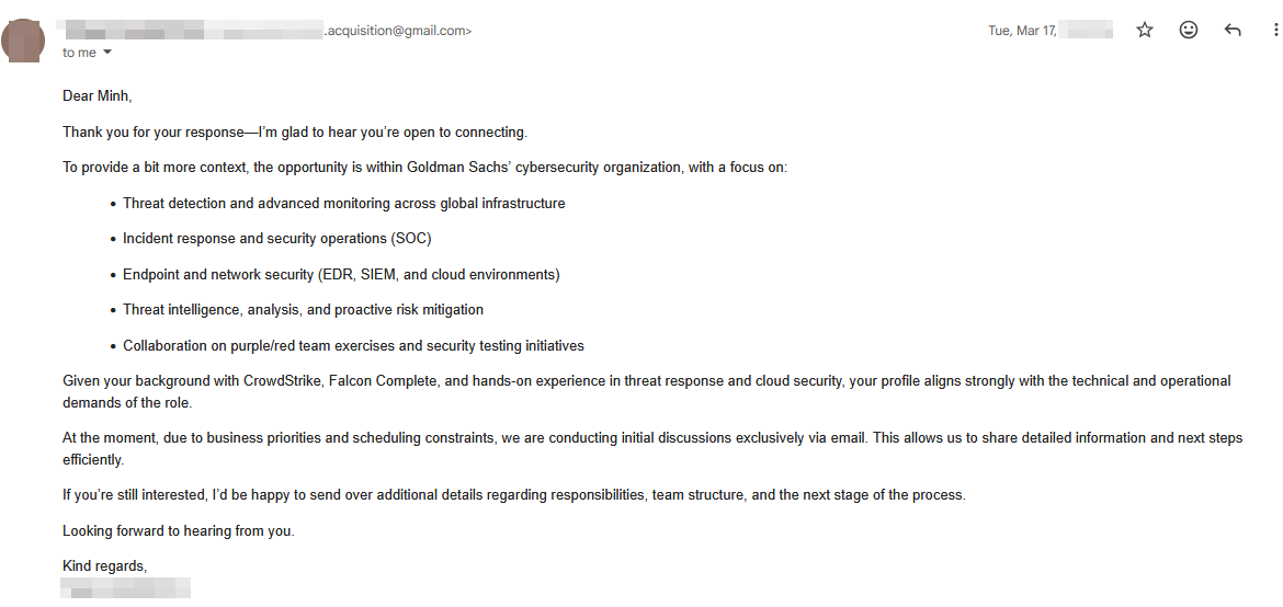 Phishing Email