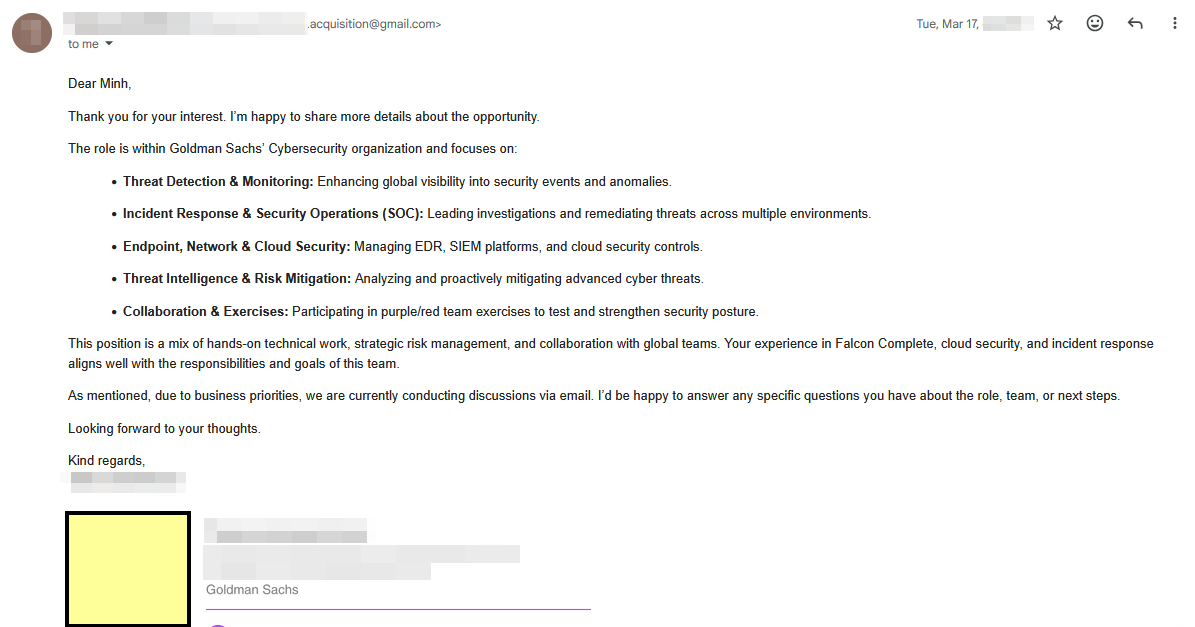Phishing Email