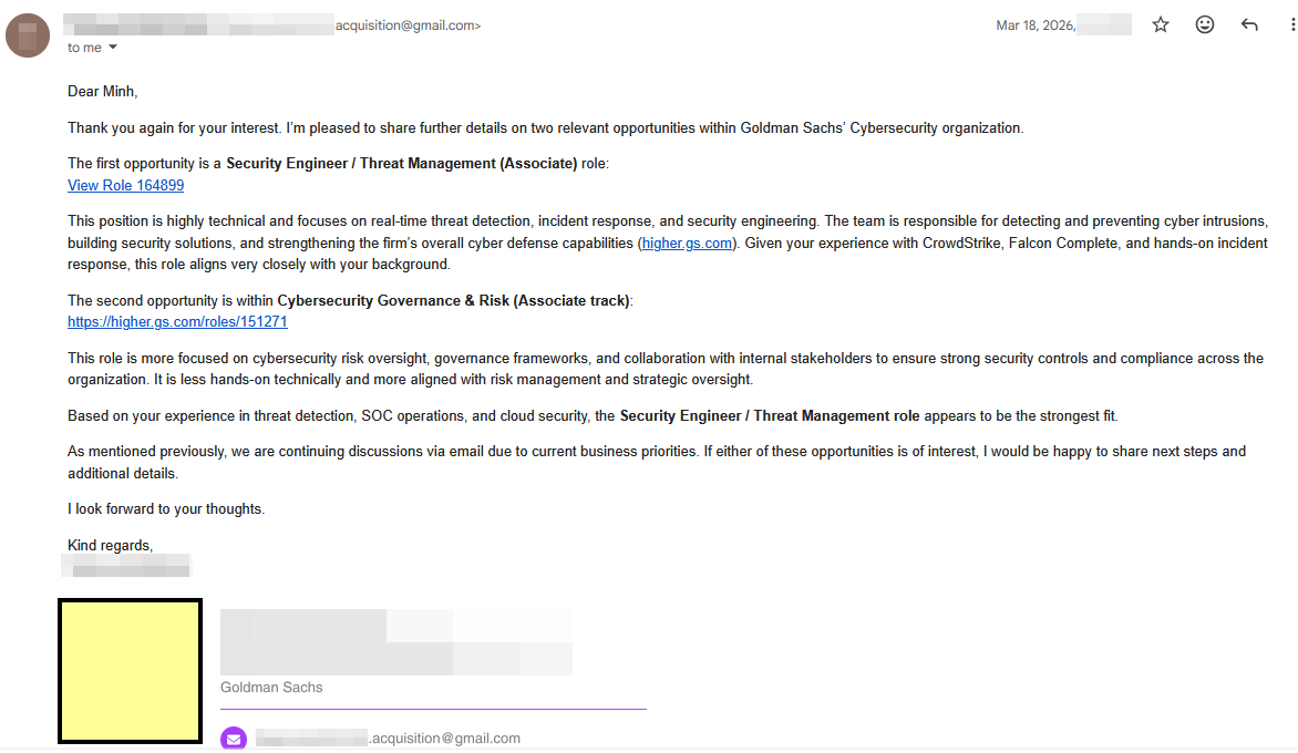 Phishing Email