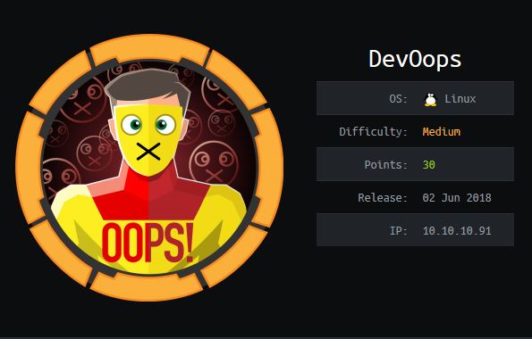 Dev0ops-Hack The Box