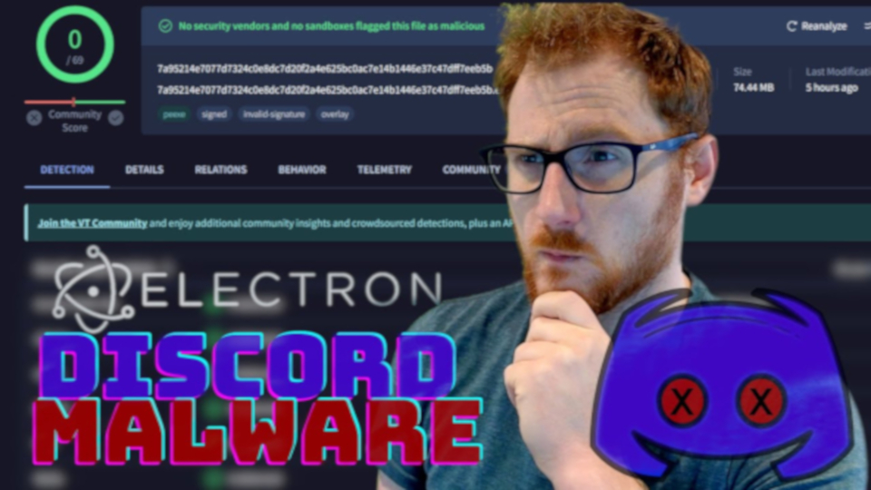 Duvet Stealer - (Electron Malware)