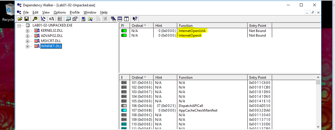 Lab01-02.exe ININET.DLL