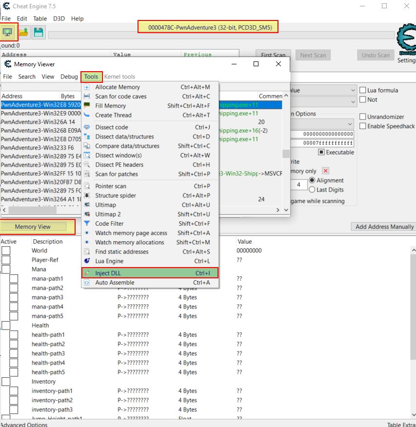 Cheat Engine :: View topic - Unable to find base address / pointer [State  of Decay]