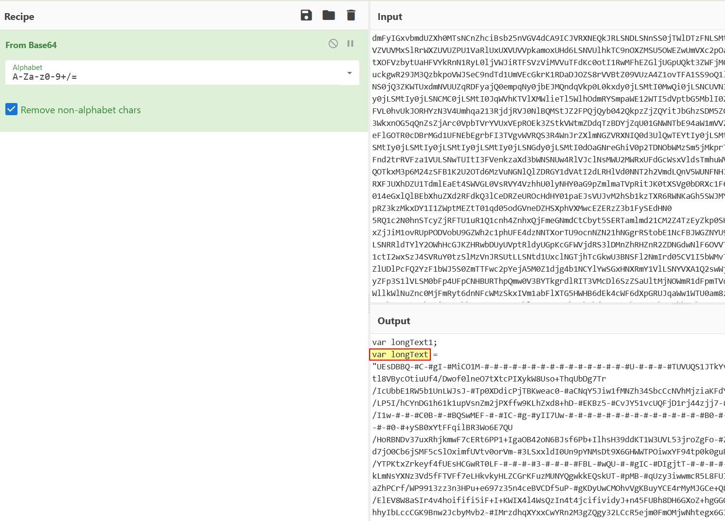 CyberChef Decoded Base64