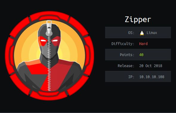 Zipper-Hack The Box